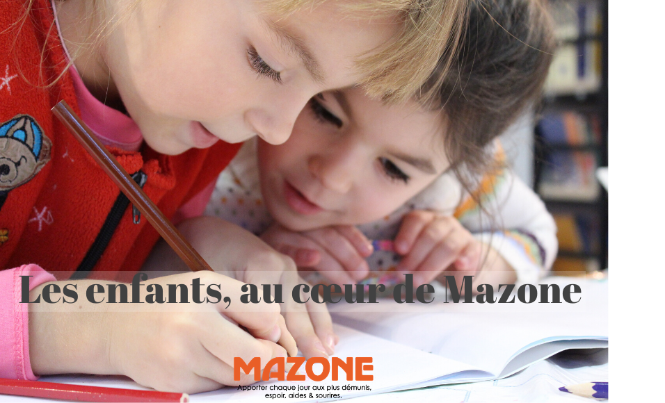 Les enfants, au cœur de Mazone