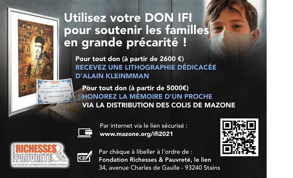 Donnez du sens à votre I.F.I en le transformant en don