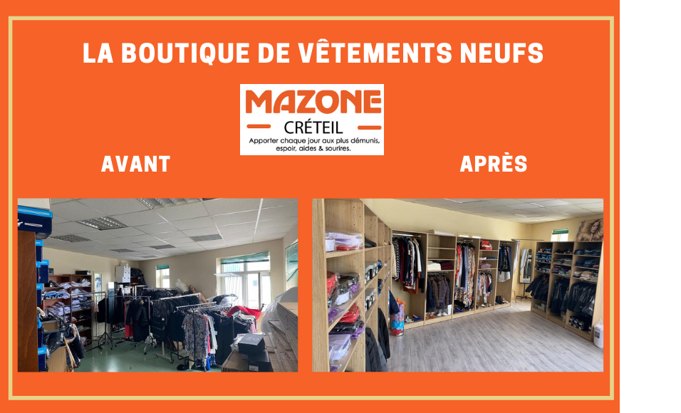 La boutique Mazone de Créteil fait peau neuve