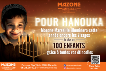 Hanouka avec Mazone Marseille